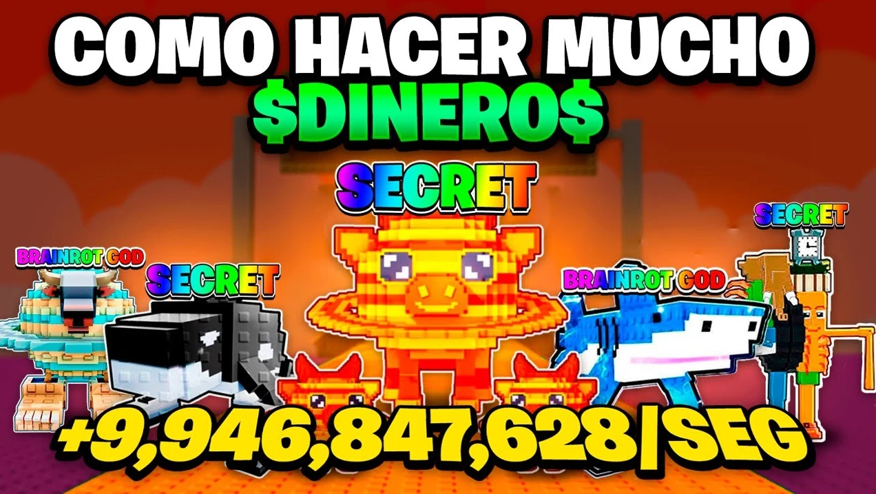 Ganar mucho dinero en Steal a Brainrot
