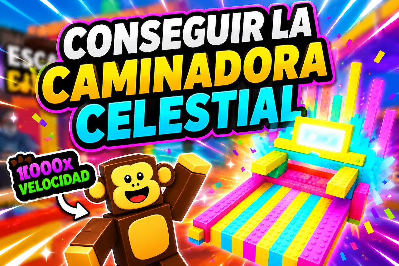 Conseguir la Caminadora Celestial en Escapa del Mono